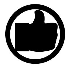 Like Thumbs Up Silhouette Design N8