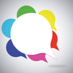 Colorful Speech Bubbles N8