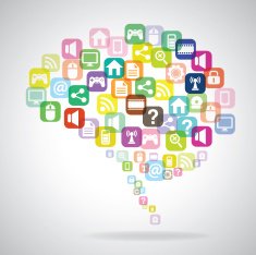 Technology brain concept