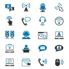 Media and communication icons N16