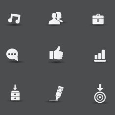 Web icons vector N5