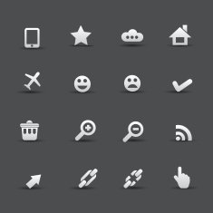 Web icons vector N7