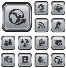 Social network buttons