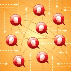 social network vector N5
