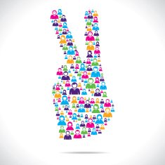 victory sign N9