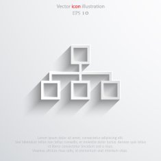 Vector network web icon N4