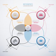 Modern vector abstract template for infographic11 N2