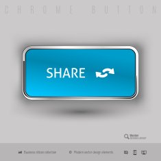 Chrome button with color plastic inside N8