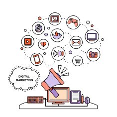 Digital marketing concept N21
