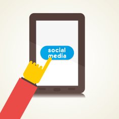 Social media concept N55