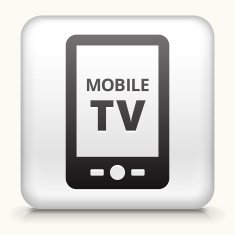 Square Button with Mobile TV