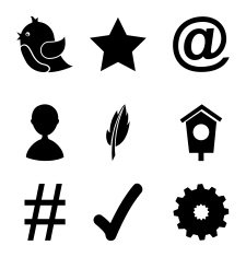Social Media Icons N139