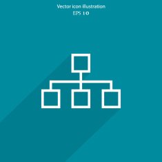 Vector network web icon N6