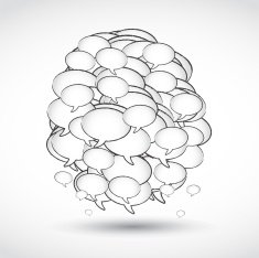 Social network concept N30