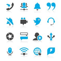 Social Network Icon set N11