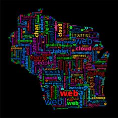 Wisconsin on Modern Communication and Technology Word Cloud N2