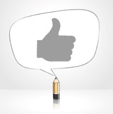 Wooden Lead Pencil Drawing Like Icon Irregular shaped Speech Balloon N2