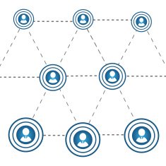 Social network design vector illustration N15