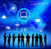 Vector of Concept Internet in a Cloud Computing Format