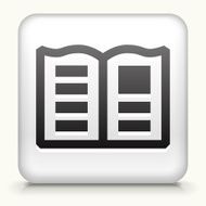 Square Button with Newspaper interface icon