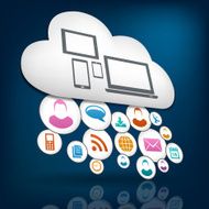 Cloud computing illustrattion N3