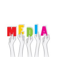 media banner concept design
