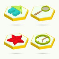 Isometric icons N14