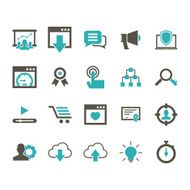 SEO icon set N28