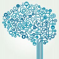 Thinking Brain Concept N2