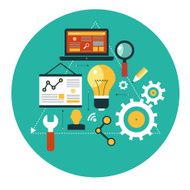 info-graphics background seo optimization N2