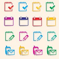 clean set of icons