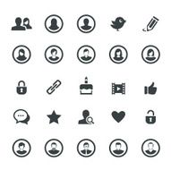Social Media Icons N144