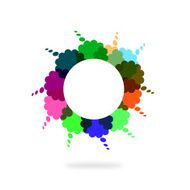 Colorful Speech Bubbles N19