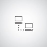 share file vector symbol