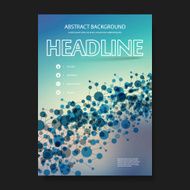 Flyer or Cover Design Template - Business Networks Genetic Science N2