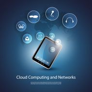 Cloud Computing With Tablet Concept N2