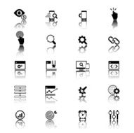 SEO services icon set N6