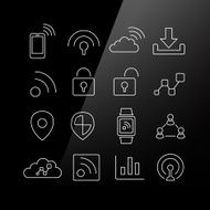 Internet of things icon N4