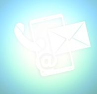 Contact Us Creative Fresh Illustration Design N14