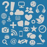 Social Media Icons N148