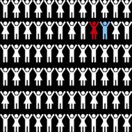 People silhouette N11