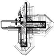 technological font symbol N26