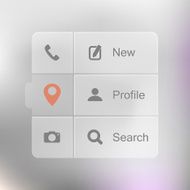 Smart phone application icon set N4
