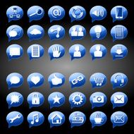 Social Media Icon Button