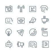 Communication and Networking Icons