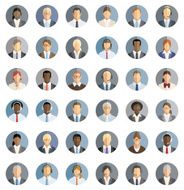 Business People Icons N19