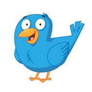 Chipper Blue Bird