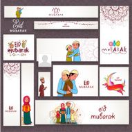 Social media post or header for Eid Mubarak celebration N2