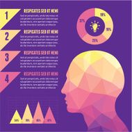 Infographic Concept with Human Head N2