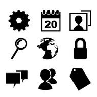 Social Media Icons N158